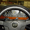 View through AMG wheel